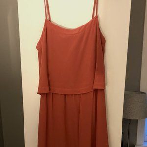 Orange Madewell Dress